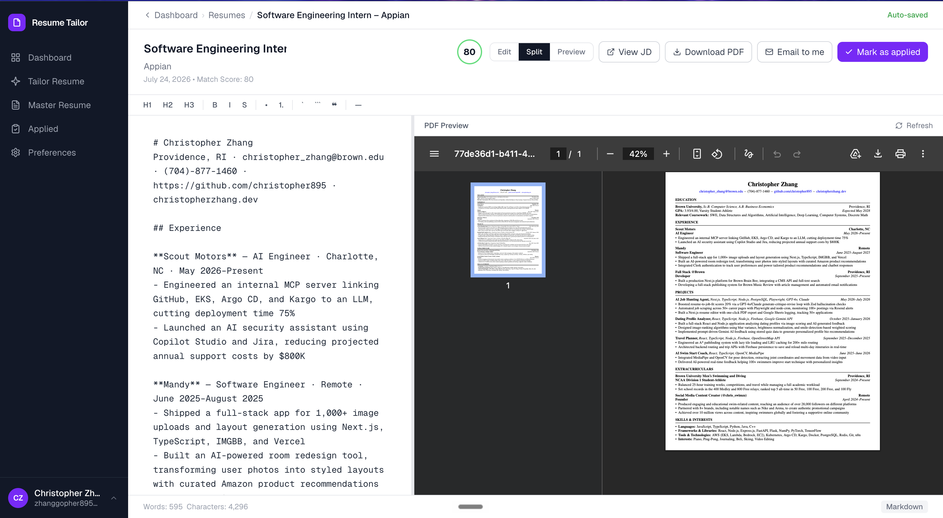 AI Job Hunting Agent